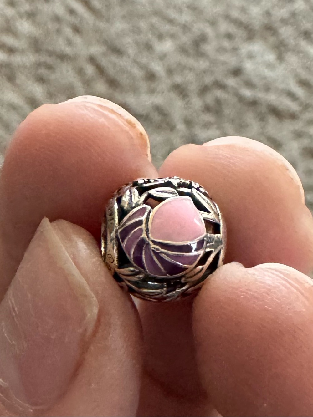 New Pandora Alice in Wonderland Cheshire Cat Charm - Picture 5 of 7